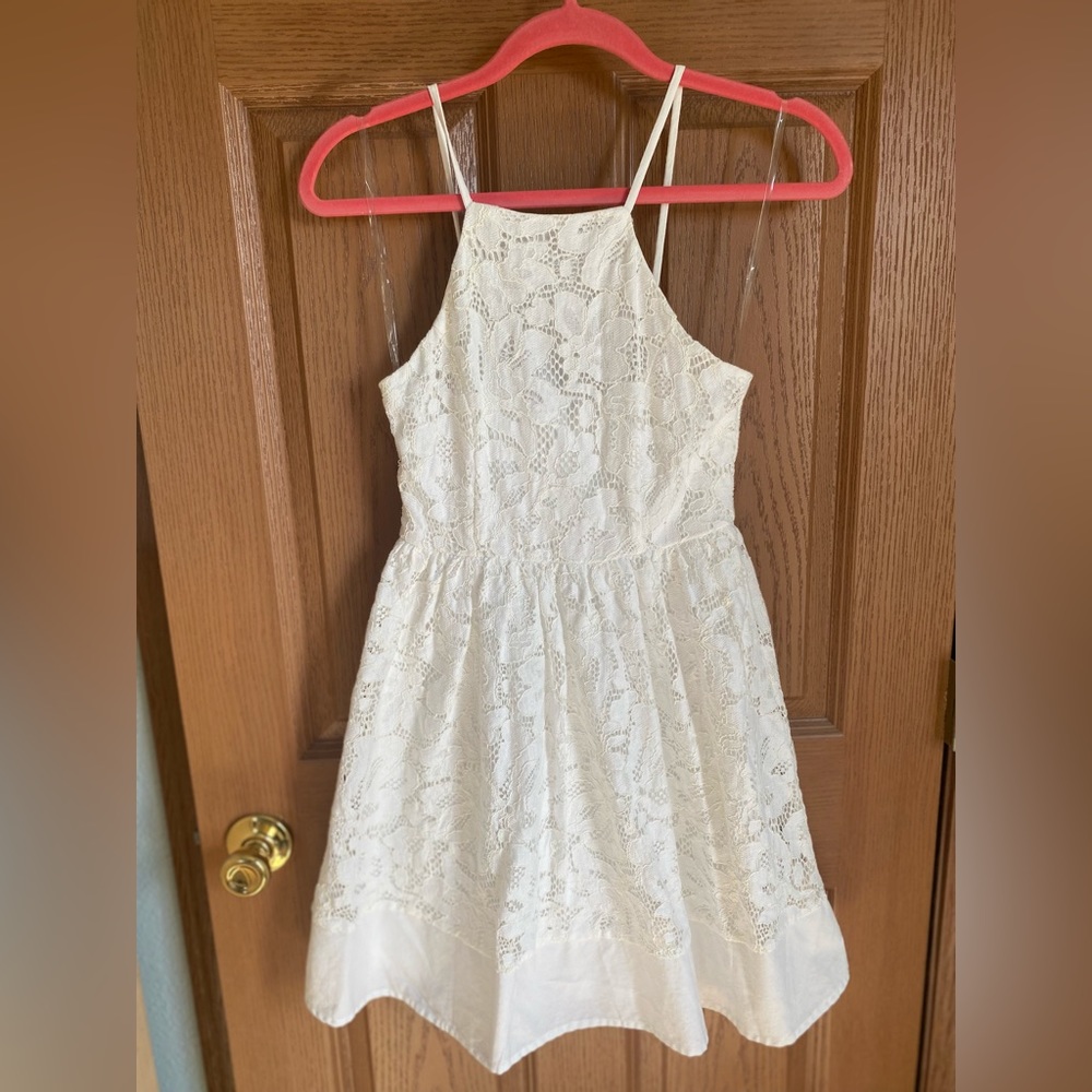 Altar’d State white lace dress - small.